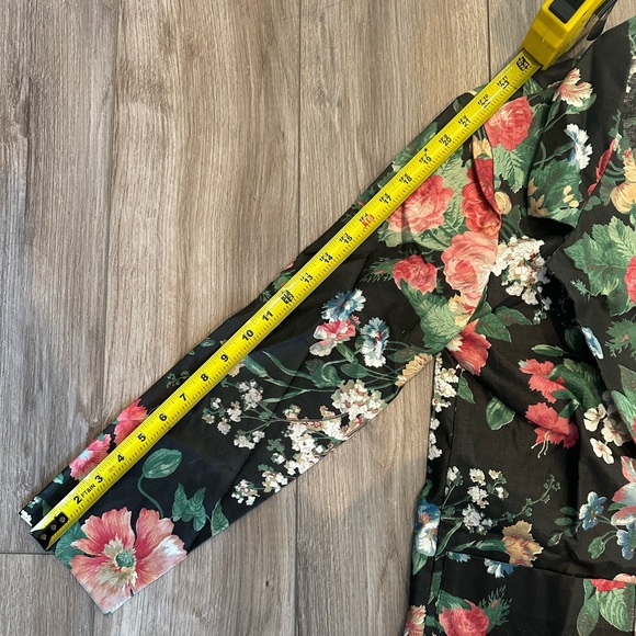 Vintage  Floral Blazer by Willow Ridge size 6 - Picture 12 of 12